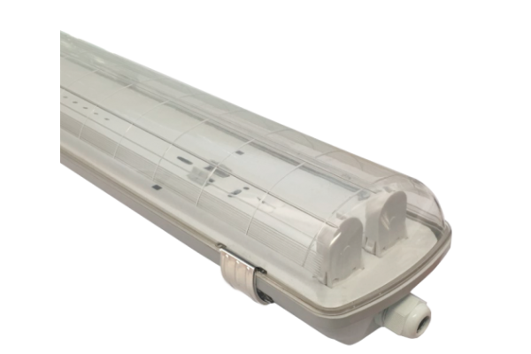 LED waterproof armor 2X1200MM pc/stainless steel IP65 – Electrominor Lda