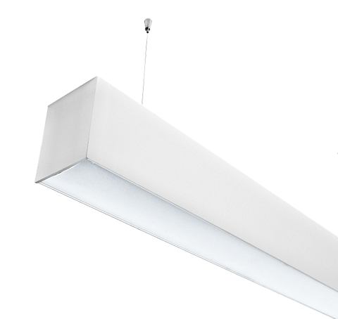 Armadura suspensa cinzenta com módulo LED 3300 Lm Tromilux 4052.099.3XL