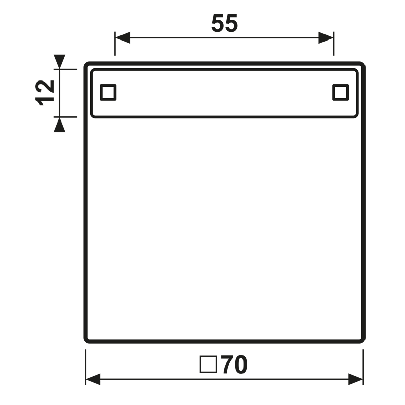 Load image into Gallery viewer, Tecla simples com campo de inscrição latão classic Série LS JUNG
