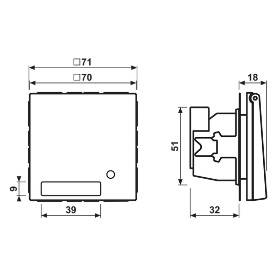 Tomada SCHUKO® com Tampa Basculante Cinzento Claro LS1520NAKLKOLG JUNG
