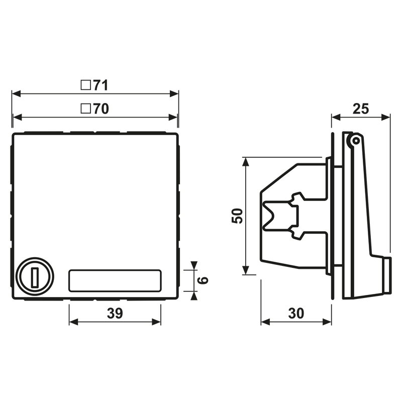 Cargue la imagen en el visor de la galería, Tomada SCHUKO® com Tampa Basculante e Fechadura de Segurança LS JUNG
