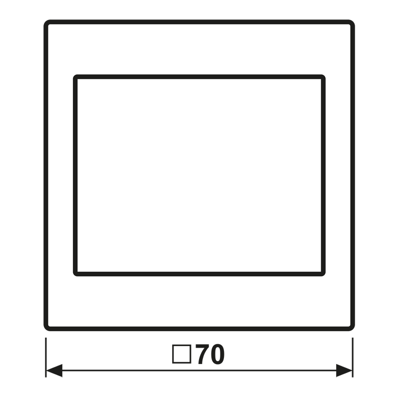 Chargez l'image dans la visionneuse de la galerie, Placa de LED branco e azul Série LS light grey JUNG
