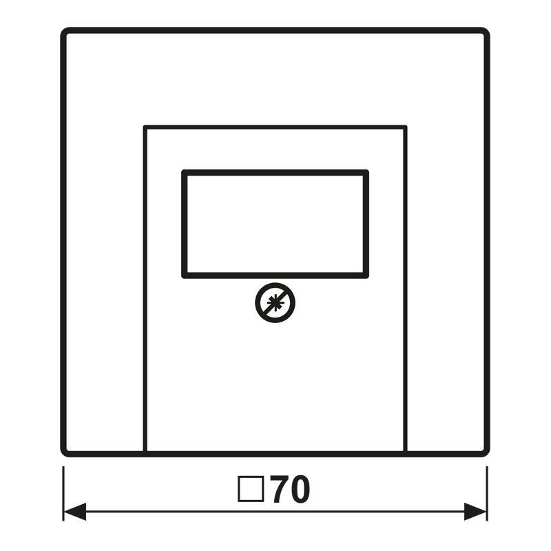 Chargez l'image dans la visionneuse de la galerie, Capa para caixas de ligação TAE LS JUNG cinzento claro
