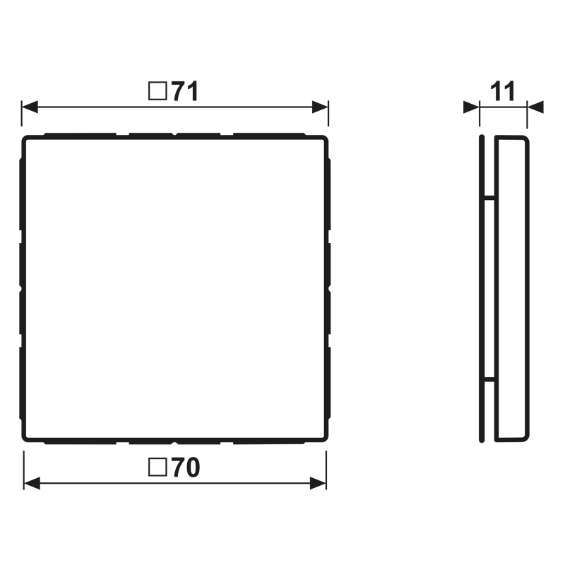 Load image into Gallery viewer, Placa cega preto LS JUNG
