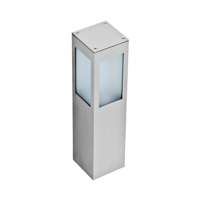 Load image into Gallery viewer, Balizador 40cm Cinza com Corpo em Alumínio Extrudido TROMILUX
