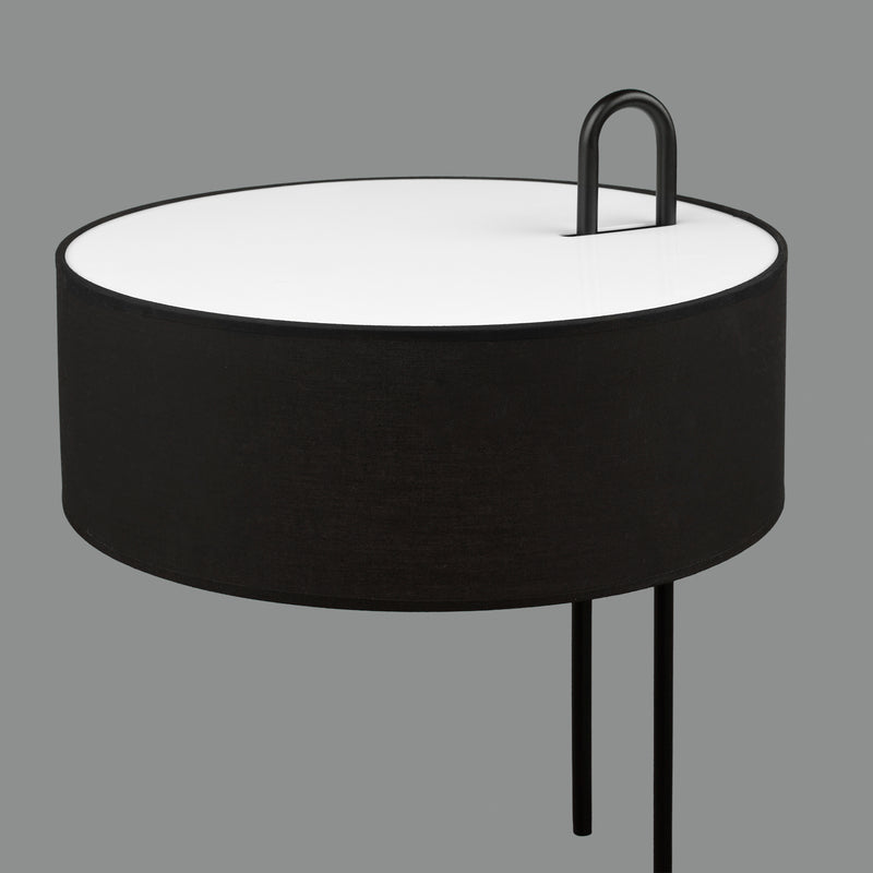 Load image into Gallery viewer, Black table lamp - design by Nacho Timón
