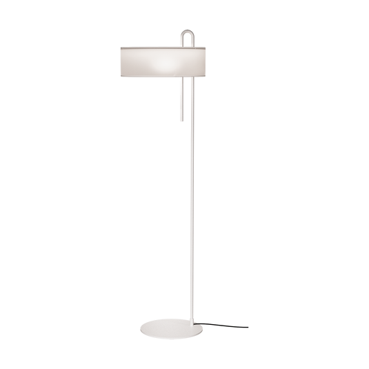Lampadaire blanc - design de Nacho Timón