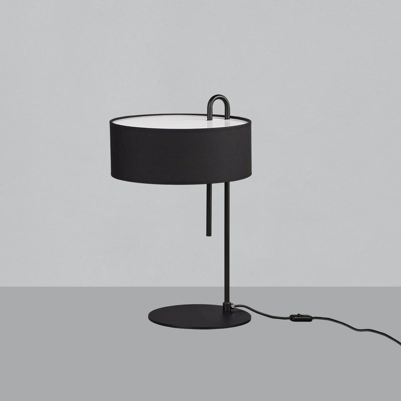 Load image into Gallery viewer, Black table lamp - design by Nacho Timón
