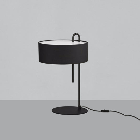 Black table lamp - design by Nacho Timón