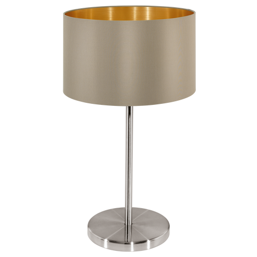 Candeeiro de Mesa Eglo Maserlo Toupeira/Dourado 31629