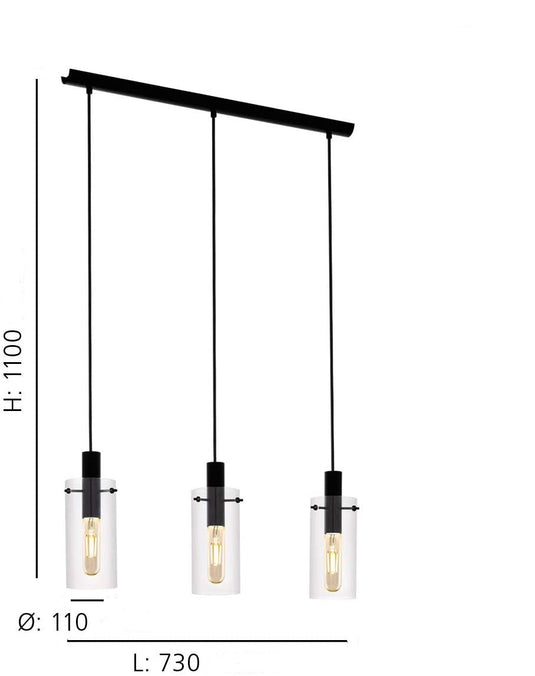 Candeeiro de Tecto Suspenso Montefino EGLO