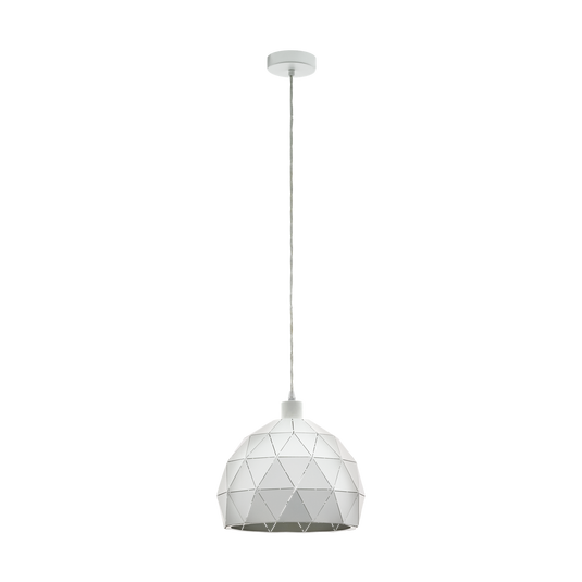 Candeeiro de Tecto Suspenso Branco Roccaforte EGLO