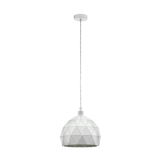 Candeeiro de Tecto Suspenso Branco Roccaforte EGLO