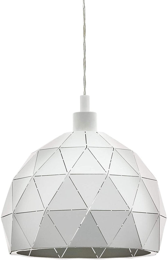 Candeeiro de Tecto Suspenso Branco Roccaforte EGLO