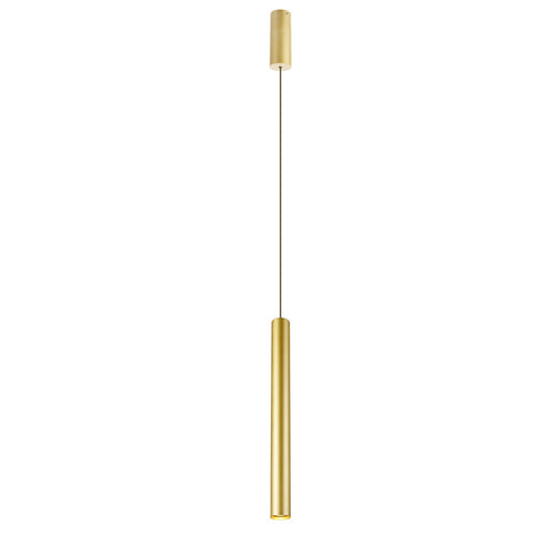 Candeeiro de Tecto Suspenso Led Helia 40 Dourado SLV 