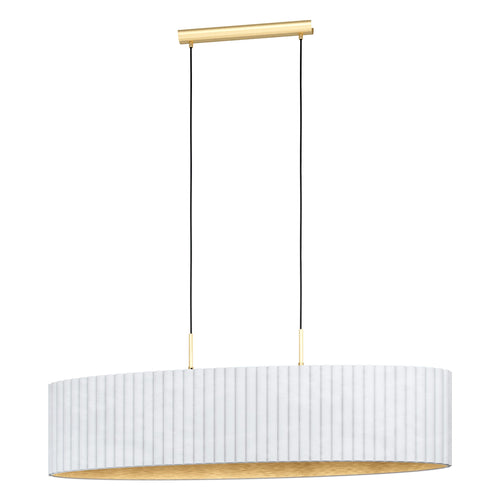 Candeeiro de Tecto Suspenso Moderno Eglo Tamaresco Branco 39764