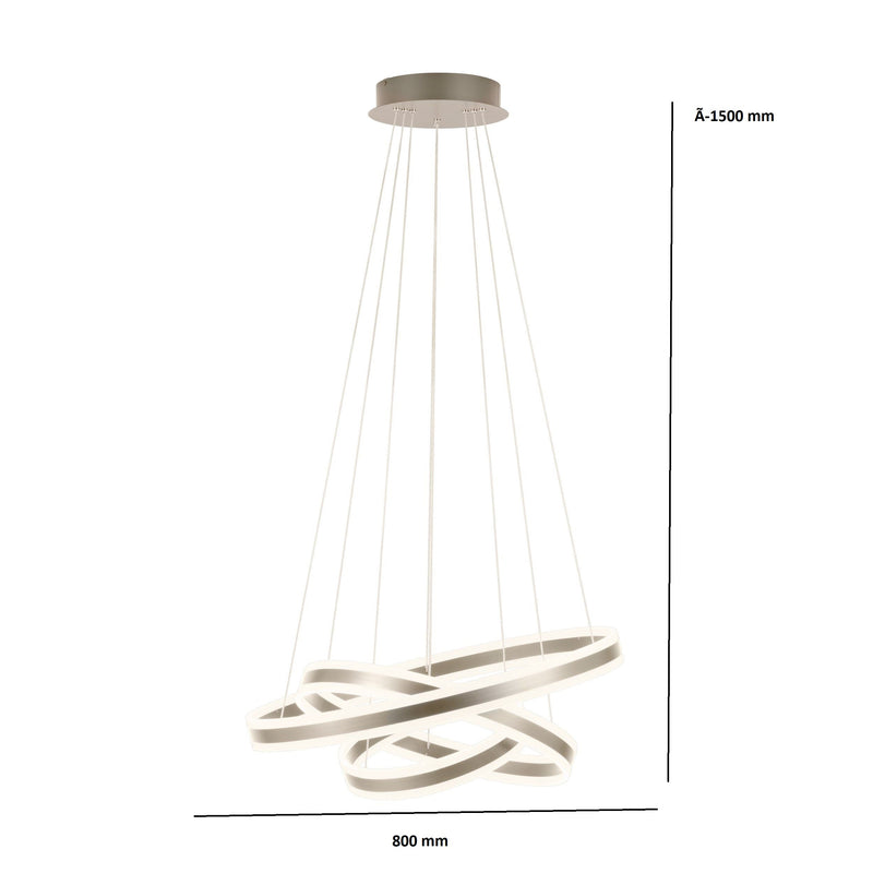 Chargez l'image dans la visionneuse de la galerie, Candeeiro de Teto Suspenso Moderno com LED Regulável Tonarella EGLO
