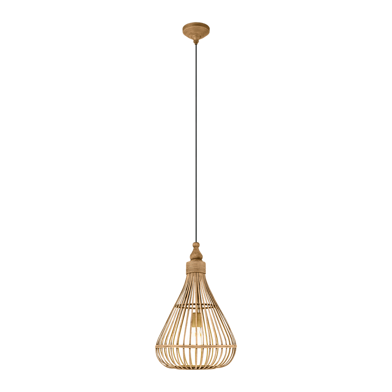 Carregue imagem no visualizador da galeriaCandeeiro de Tecto Suspenso Vintage AMSFIELD EGLO
