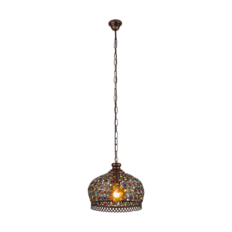 Carregue imagem no visualizador da galeriaCandeeiro de Teto Suspenso Vintage Jadida 330 mm 49764 EGLO
