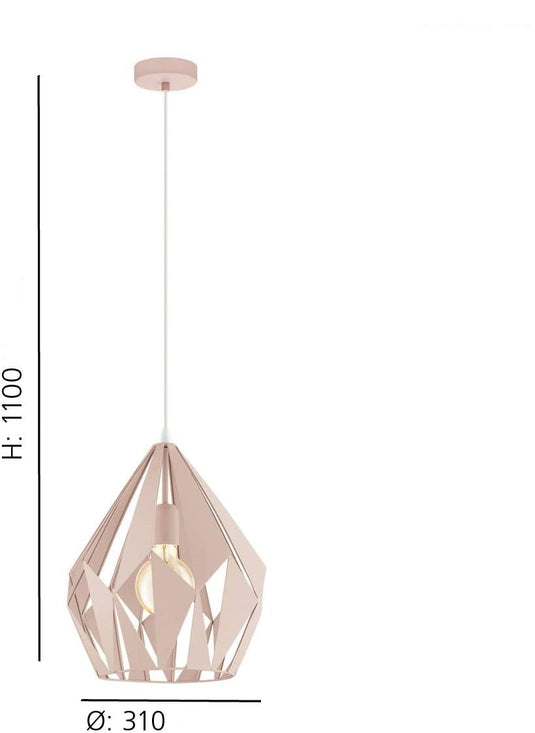 Candeeiro de Teto Suspenso Vintage Carlton-P EGLO