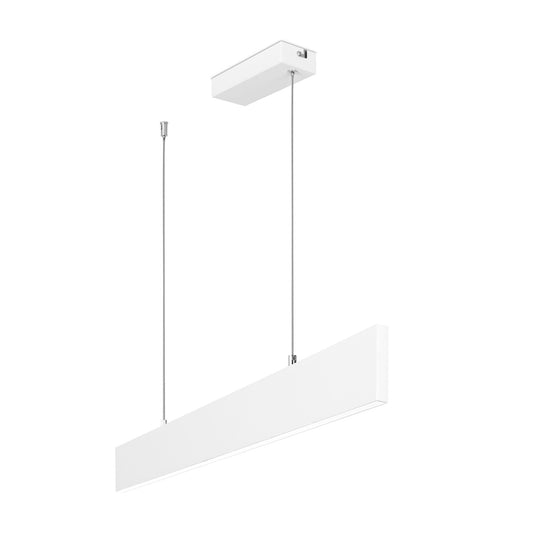 Candeiro de Tecto Suspenso Forlight Thin LED Branco DE-0510-BLA 