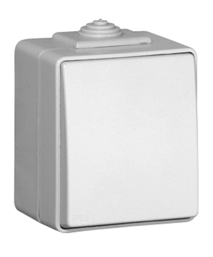 Comutador de Escada Estanque IP65 Branco EFAPEL 48071 CBR 