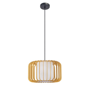 Wooden ceiling lamp - Forlight Viva