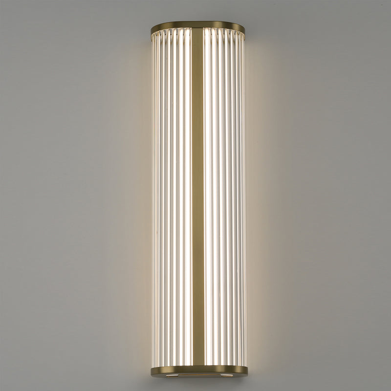 Chargez l&#39;image dans la visionneuse de la galerie, Applique murale LED or mat 600 mm
