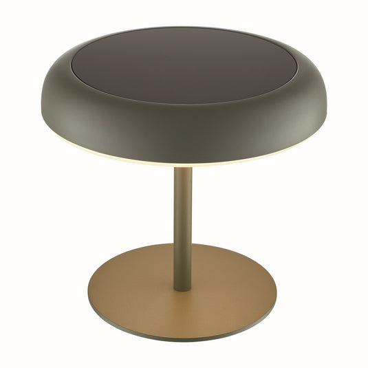 Candeeiro de mesa portátil a bateria solar, sem fios, verde, exterior e interior - Elmer - Nordlux