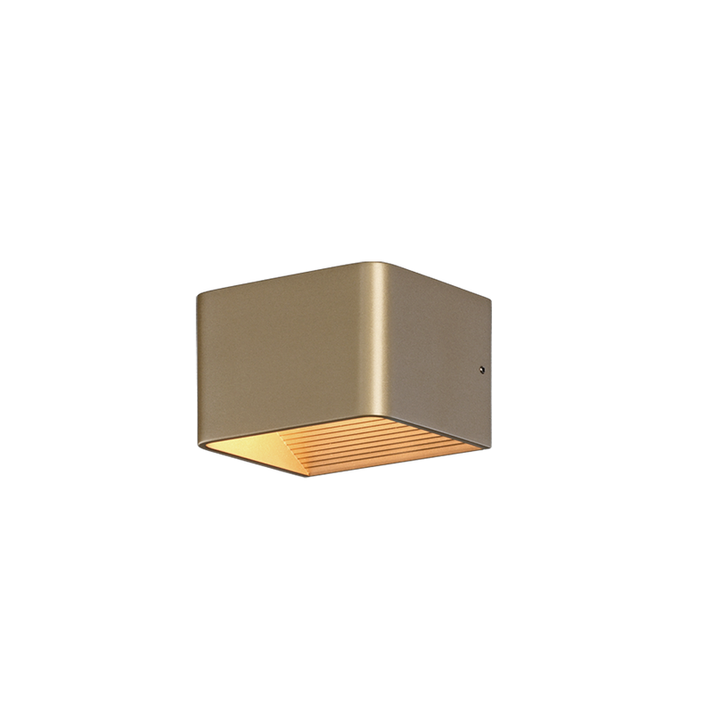 Load image into Gallery viewer, 120mm Gold LED Wall Light
