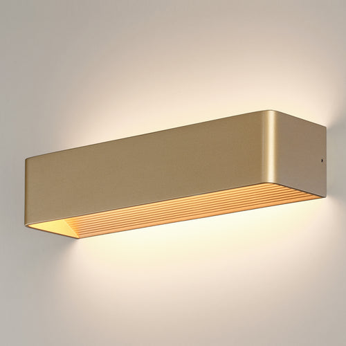 Aplique de Parede LED em Dourado com 370mm