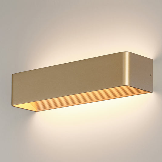 Aplique de Parede LED em Dourado com 370mm