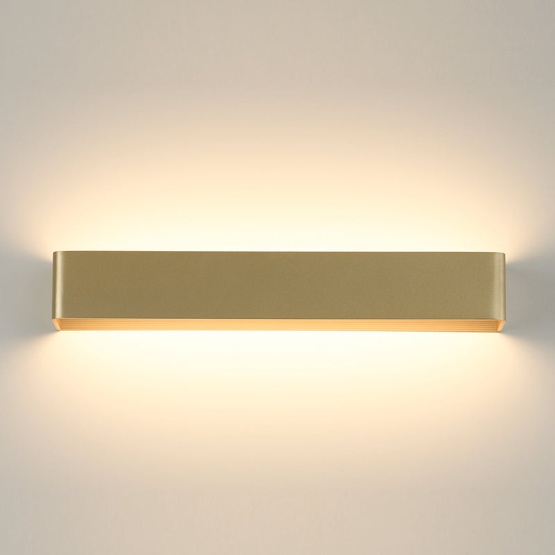 Carregue imagem no visualizador da galeriaAplique de Parede LED em Dourado com 535mm
