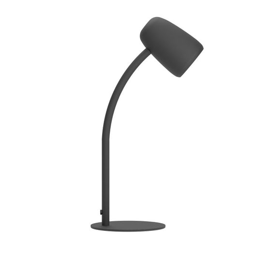 Candeeiro de Mesa Preto Mate Articulado CARLO EGLO