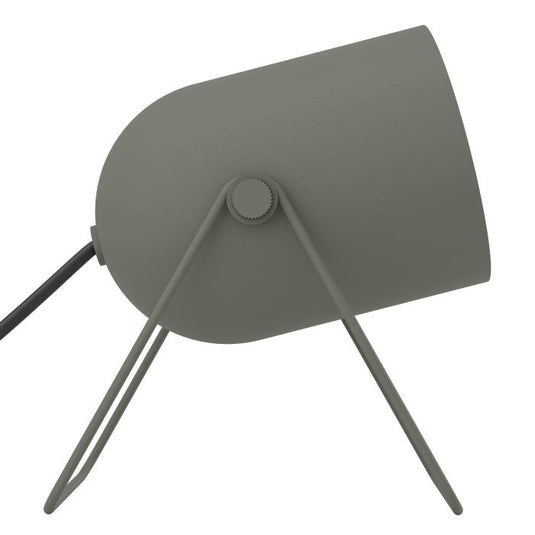 Candeeiro de Mesa com Abajur Inclinado Verde Musgo TILSTON EGLO