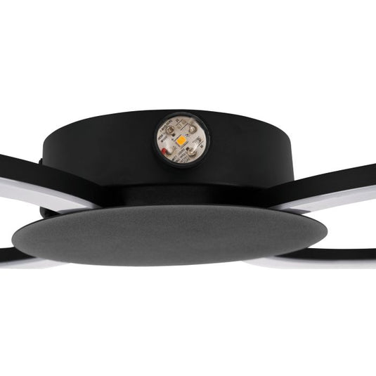 Candeeiro de teto LED moderno com anéis VENTICELLO 1 EGLO