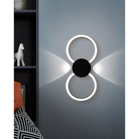 Candeeiro de teto LED moderno com anéis VENTICELLO 1 EGLO