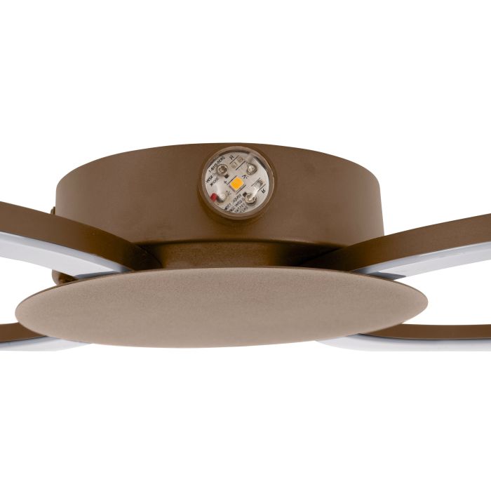 Load image into Gallery viewer, Candeeiro de teto LED com design geométrico VENTICELLO 1 EGLO
