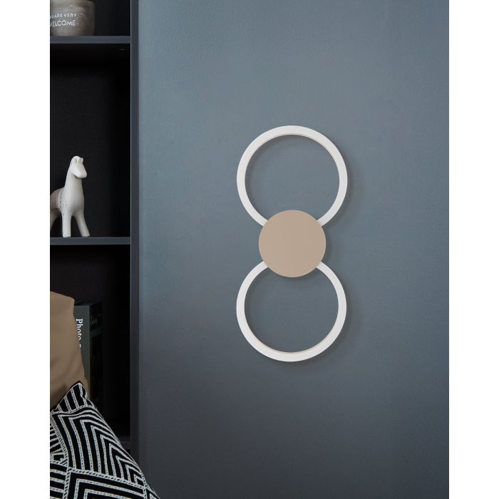 Load image into Gallery viewer, Candeeiro de teto LED com design geométrico VENTICELLO 1 EGLO
