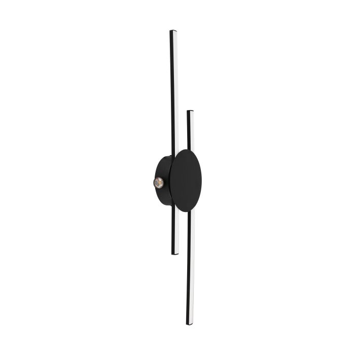 Load image into Gallery viewer, Candeeiro de teto LED com corpo metálico preto VENTICELLO EGLO
