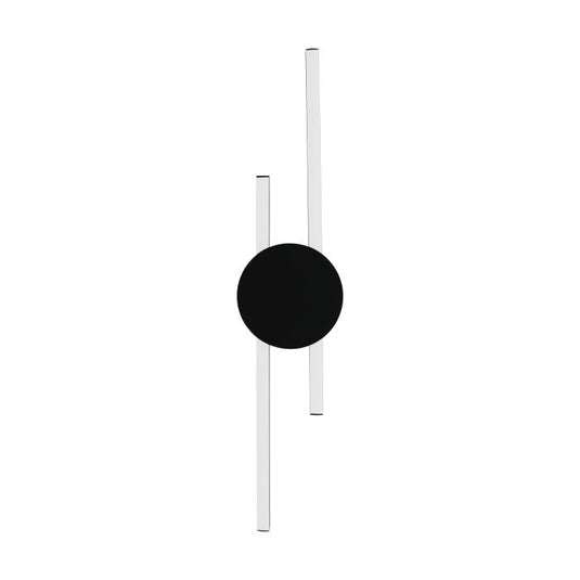 Candeeiro de teto LED com corpo metálico preto VENTICELLO EGLO