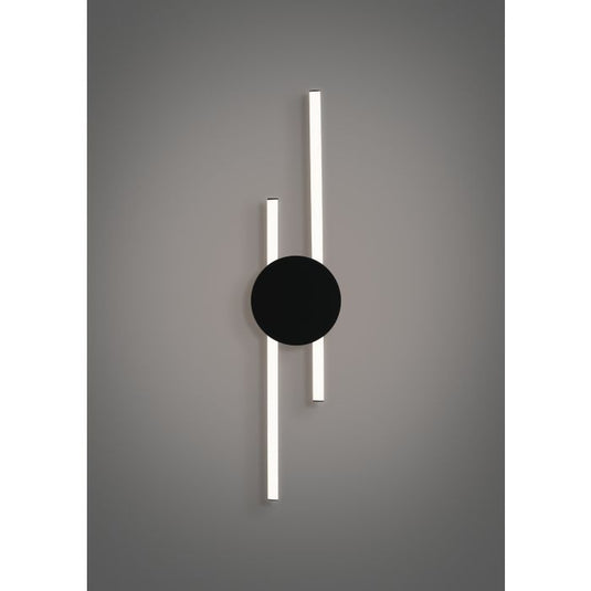 Candeeiro de teto LED com corpo metálico preto VENTICELLO EGLO