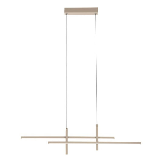 Candeeiro de Teto Suspenso TREPILIANO LED Areia Design Moderno
