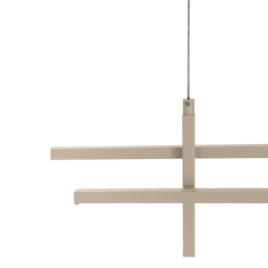 Candeeiro de Teto Suspenso TREPILIANO LED Areia Design Moderno