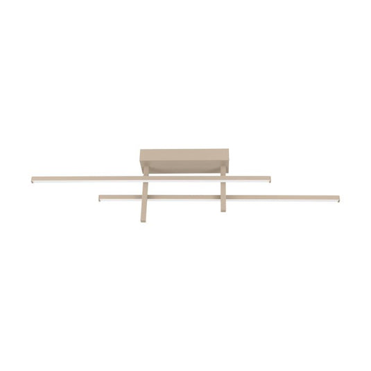 Candeeiro de teto LED elegante com linhas gráficas TREPILIANO EGLO