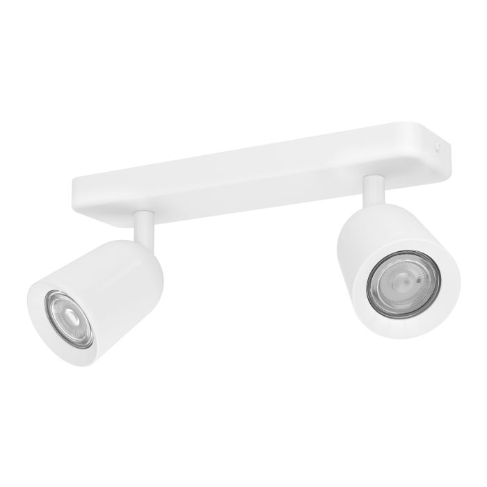 Carregue imagem no visualizador da galeriaCandeeiro de Teto CAMALDOLI Foco Branco com 2 Lâmpadas GU10
