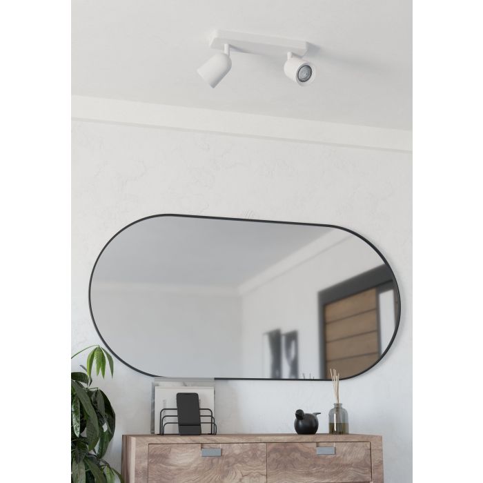 Cargue la imagen en el visor de la galería, Foco de Teto Branco com Dois Focos Ajustáveis CAMALDOLI EGLO
