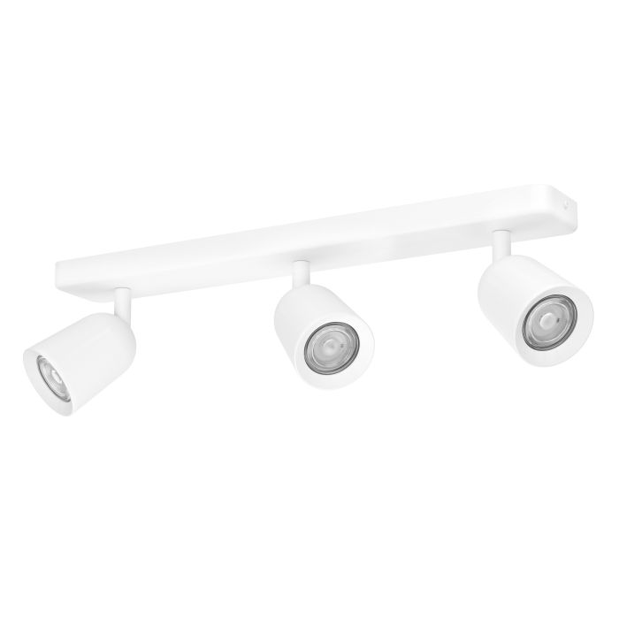 Carregue imagem no visualizador da galeriaProjetor de Trilho CAMALDOLI 3 Spots GU10 Branco - Iluminação Direcionada
