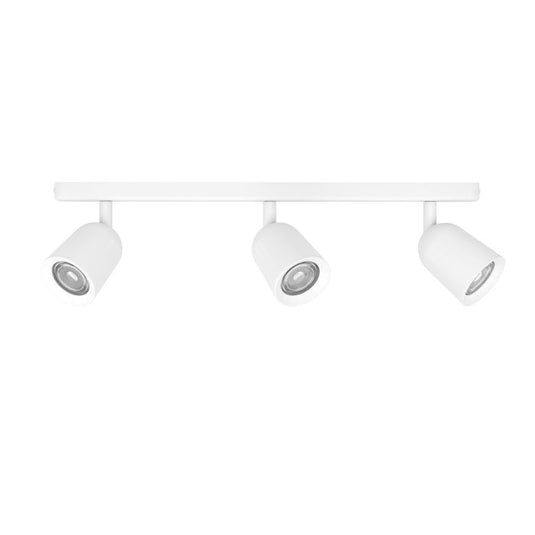 Projetor de Trilho CAMALDOLI 3 Spots GU10 Branco - Iluminação Direcionada