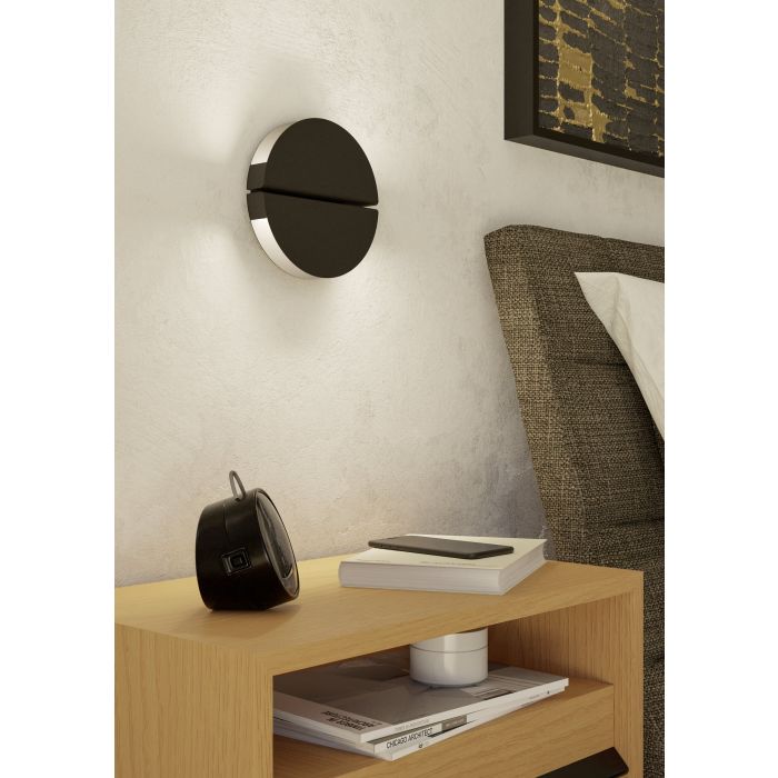 Cargue la imagen en el visor de la galería, Aplique de Parede LED Circular com Temperatura de Cor Ajustável PIANOSA EGLO
